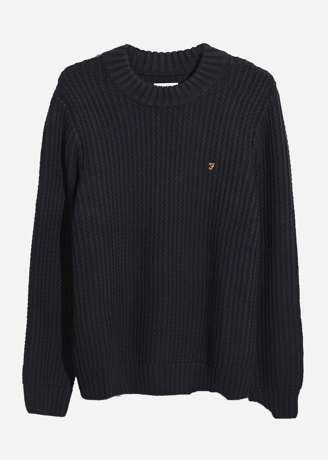 Farah Pullover Sweater burlington fisherman - true navy