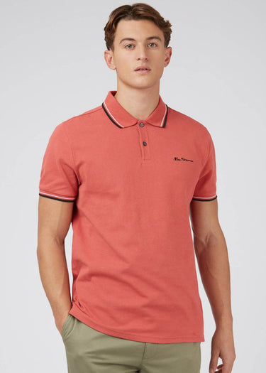 Ben Sherman Polo's Signature polo - raspberry