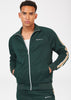 Ben Sherman Vesten House taped track top - dark green