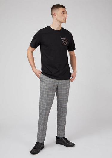 Ben Sherman T-shirts Brighton records - black