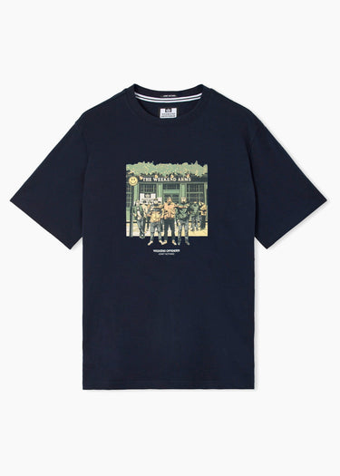 Weekend Offender T-shirts Taberna - navy