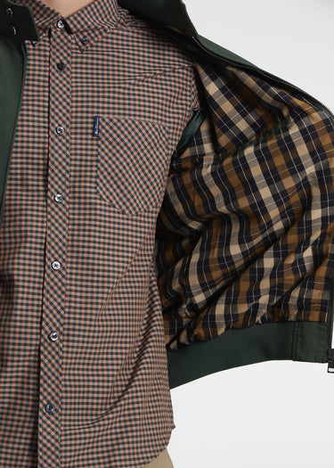 Ben Sherman Jassen Signature harrington - bottle green