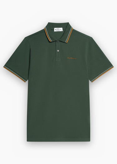 Ben Sherman Polo's Signature pique polo - bottle green