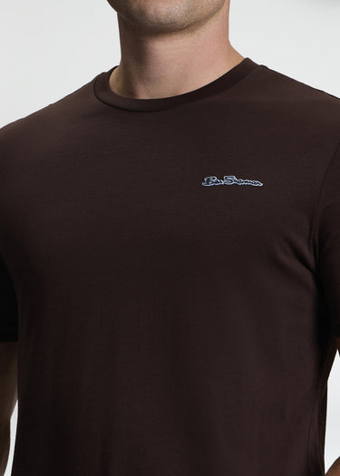 Ben Sherman T-shirts Signature tee - dark brown
