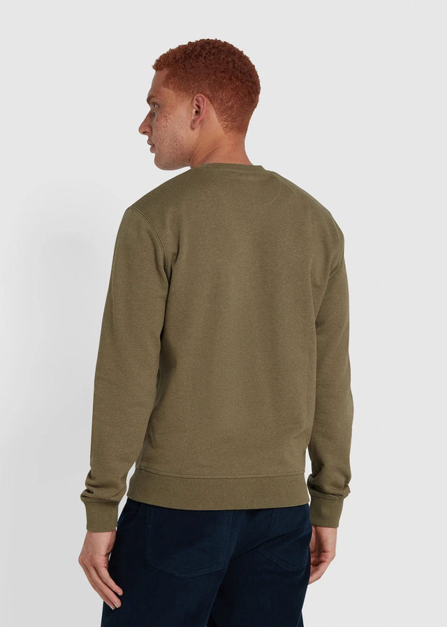 Farah Pullover Sweatshirt tim new crew - farah khaki marl