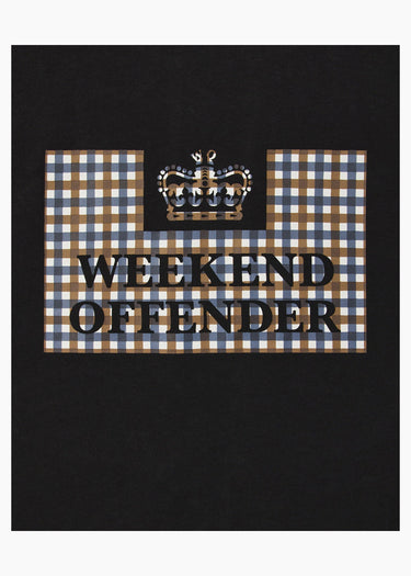 Weekend Offender T-shirts Shevchenko - black