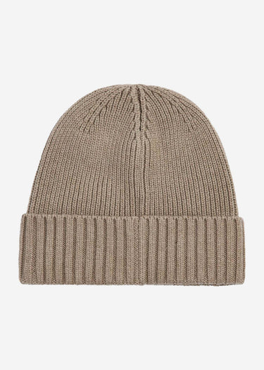 Barbour International Mutsen Chester beanie hat - brindle