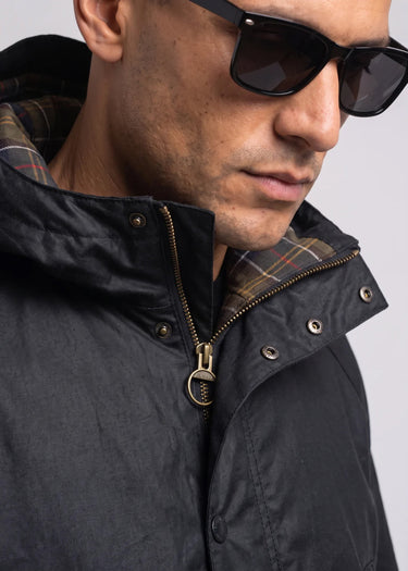 Barbour Jacken Barbour bedale wax parka - navy