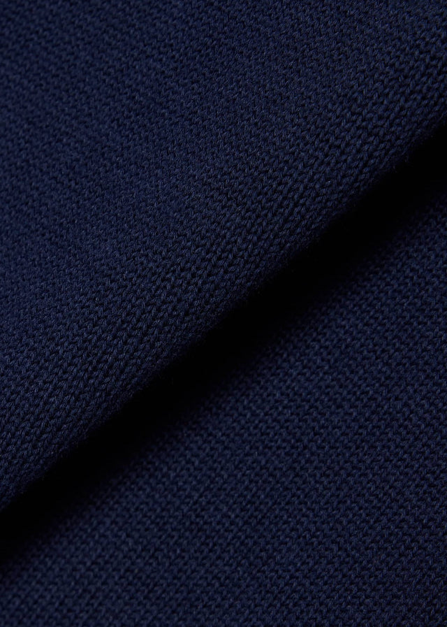 Lacoste Pullover Regular fit crew neck sweater - navy blue