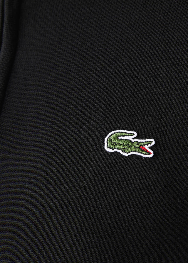 Lacoste Pullover Zip sweater - black