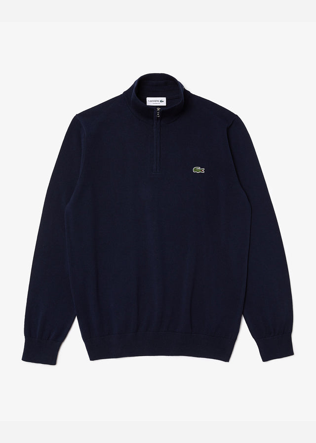Lacoste Pullover A Zip sweater - navy blue