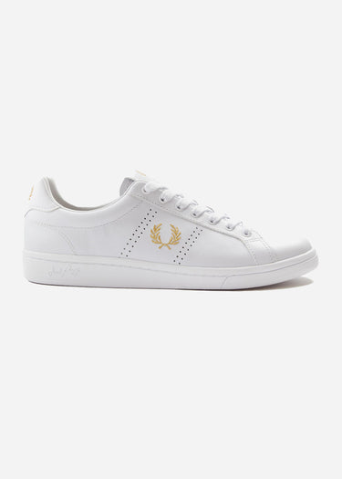 Fred Perry Schoenen B721 leather - white gold
