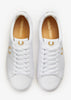 Fred Perry Schoenen B721 leather - white gold