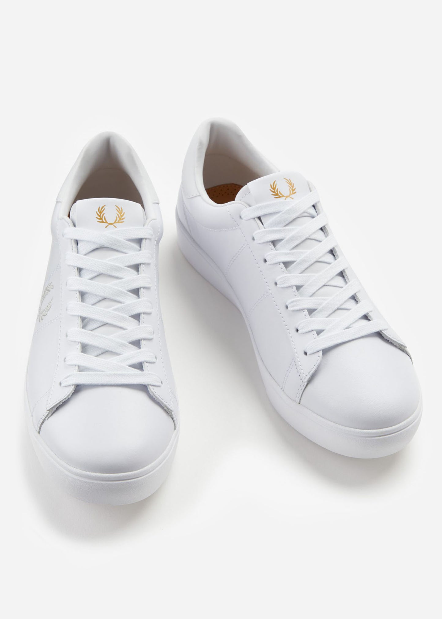 Fred Perry Schoenen Spencer leather - white