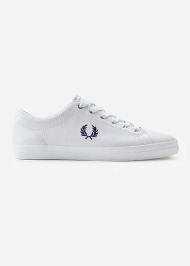 Fred Perry Schoenen Baseline leather - white