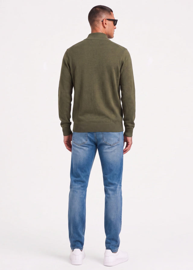 Hugo Boss Pullover Kanozip s - bright green
