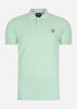 Lyle & Scott Polo's Plain polo shirt - turquoise shadow