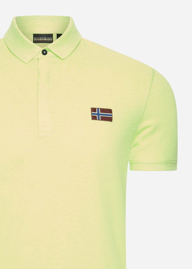 Napapijri Poloshirts Ebea 2 - yellow sunny