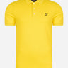 Lyle & Scott Polo's Plain polo shirt - yellow scorch