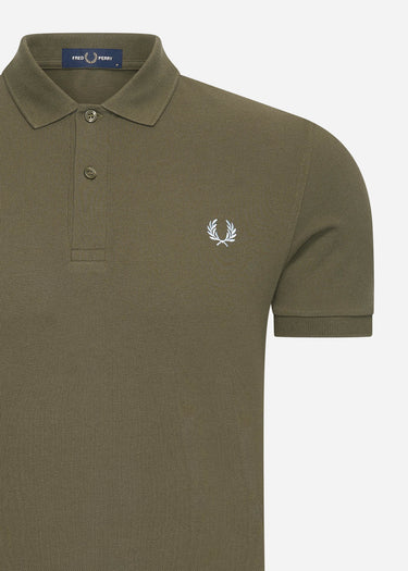 Fred Perry Polo's Plain fred perry shirt - unigreen lghtice