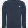 Lyle & Scott Truien Interlock crew neck sweatshirt - dark navy