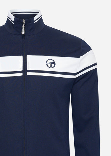 Sergio Tacchini Vesten Damarindo track top - blue white
