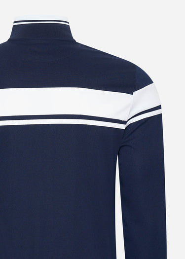 Sergio Tacchini Vesten Damarindo track top - blue white