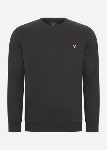 Lyle & Scott Truien Interlock crew neck sweatshirt - jet black