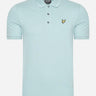 Lyle & Scott Polo's Plain polo shirt - blue smoke