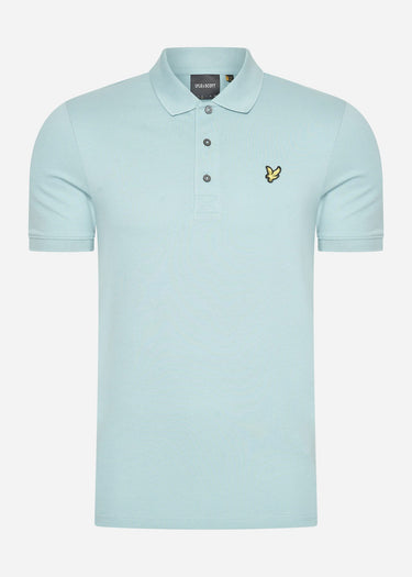 Lyle & Scott Polo's Plain polo shirt - blue smoke