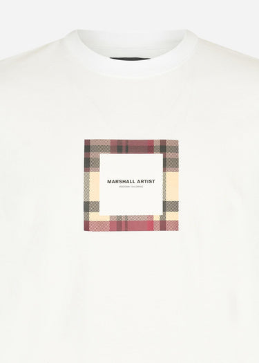 Marshall Artist T-shirts UK ism box logo t-shirt - white