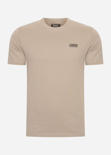 Barbour International T-shirts Small logo tee - timberwolf