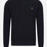 Fred Perry Truien Waffle stitch jumper - navy