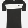 Fila T-shirts Lankaran blocked tee - black bright white