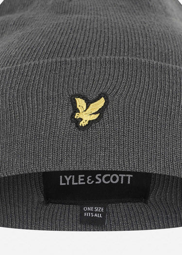 Lyle & Scott Mutsen  Beanie - mid grey marl