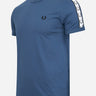 Fred Perry T-shirts Taped ringer t-shirt - midnight blue