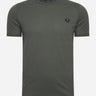 Fred Perry T-shirts Ringer t-shirt - field green