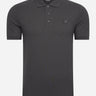 Lyle & Scott Polo's Tonal eagle polo shirt - gunmetal