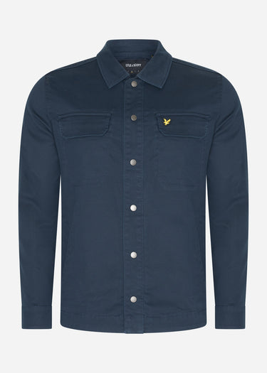 Lyle & Scott Overshirts Bedford cord overshirt - dark navy