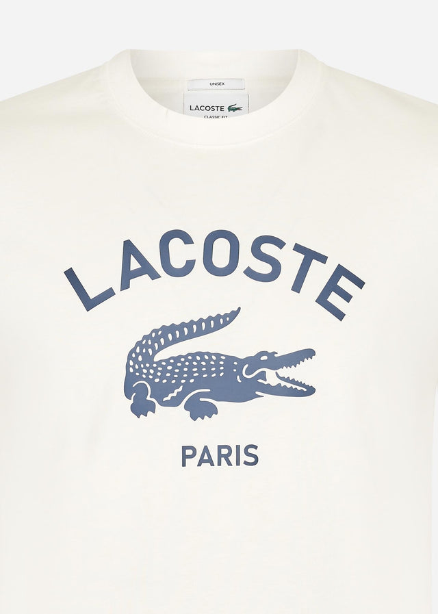 Lacoste T-Shirts Tee shirt - flour