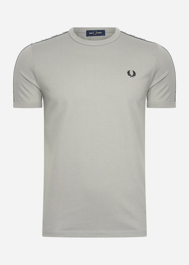 Fred Perry T-shirts Taped ringer t-shirt - limestone