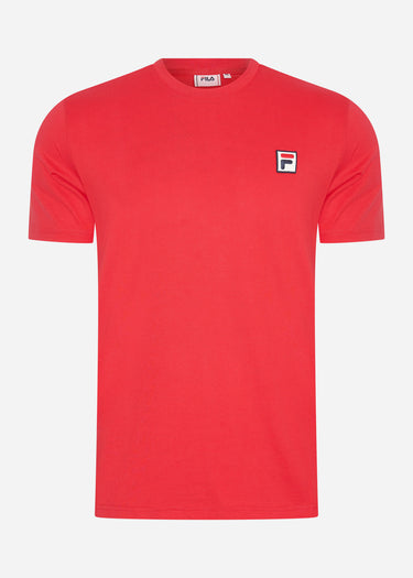 Fila T-shirts  Ledge tee - true red