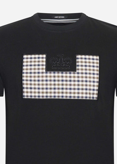 Weekend Offender T-shirts Zapico - black mid house check