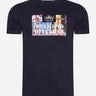 Weekend Offender T-shirts Bissel - navy