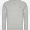 Fred Perry Truien Half zip sweatshirt - limestone