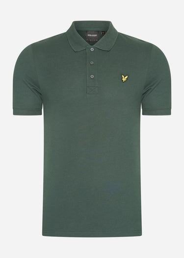 Lyle & Scott Polo's Plain polo shirt - argyle teal