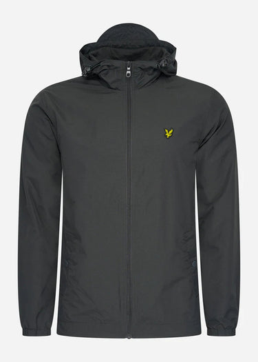 Lyle & Scott Jassen  Zip through hooded jacket - gunmetal