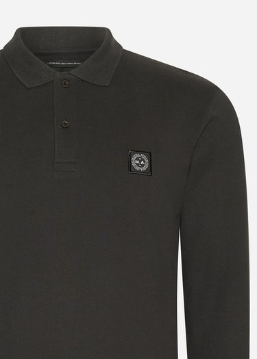 Marshall Artist Longsleeve Polo's  Siren ls polo - black