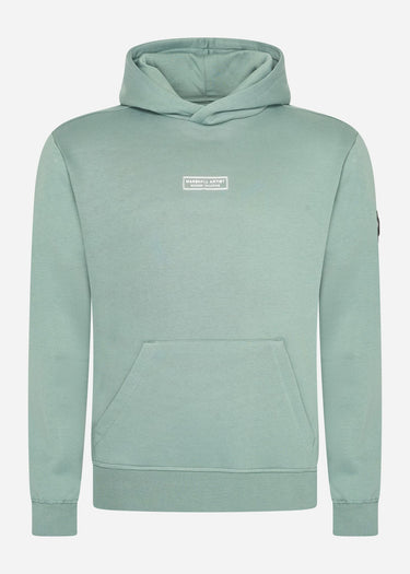 Marshall Artist Hoodies  Siren hoodie - atlantic green