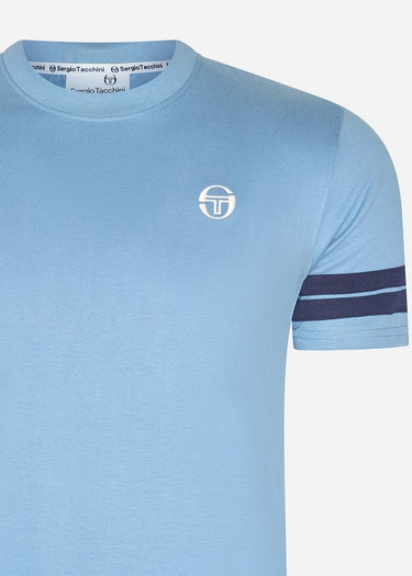 Sergio Tacchini T-shirts Grello tee - coronet blue maritime blue